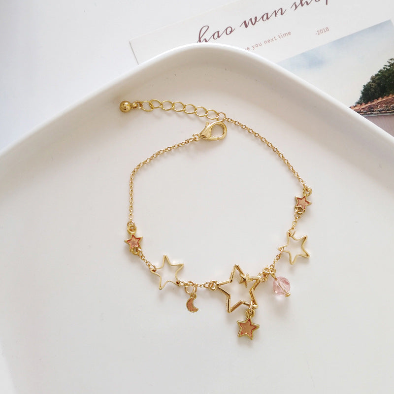 Pulsera De Aleación Estrella Luna al por mayor